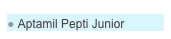  Aptamil Pepti Junior